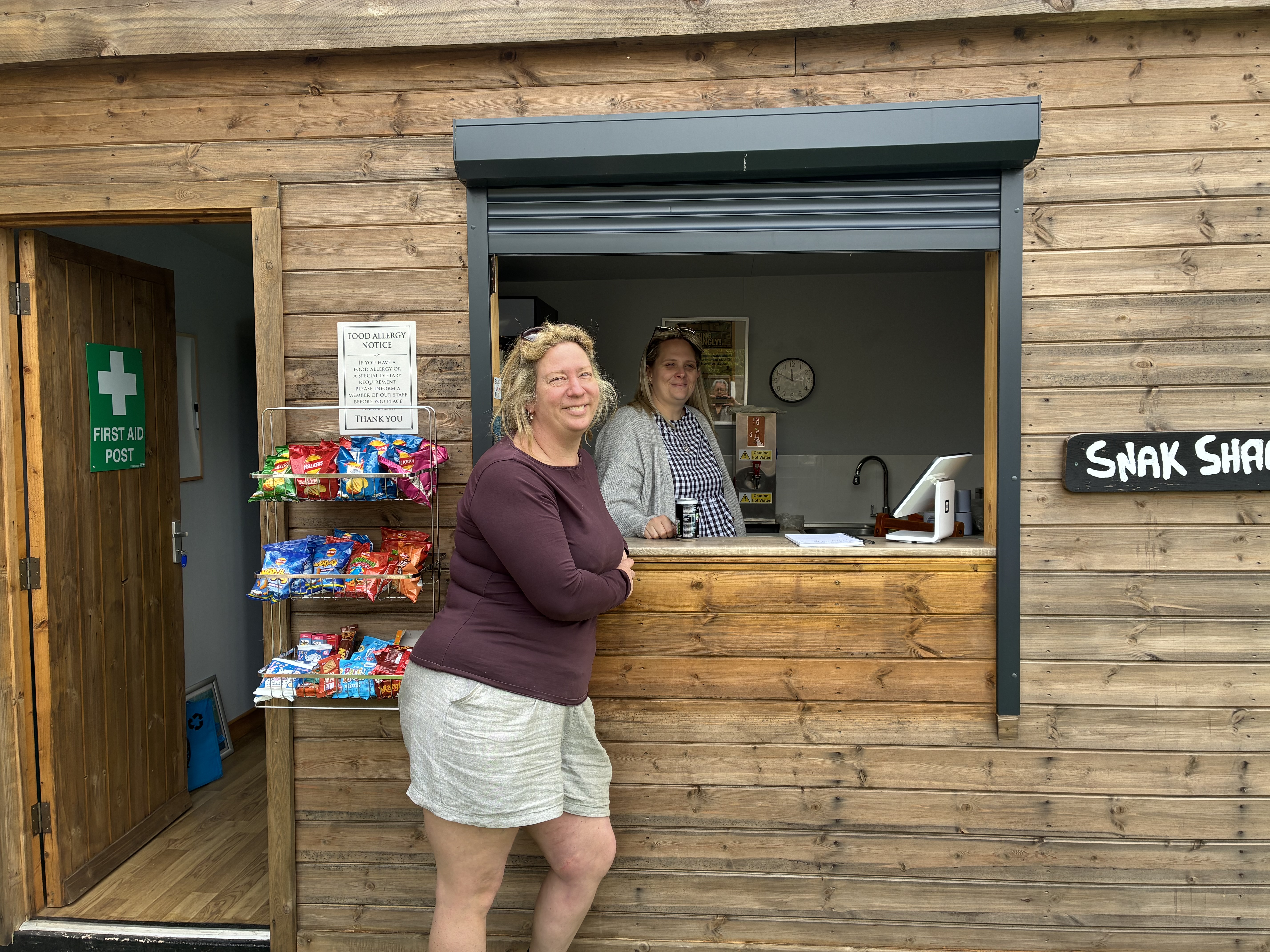 New look to the Snak Shack